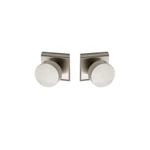 Full Dummy Door Knob Set with K3 Knob and R5 Rose from the Contemporary Collection