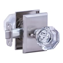 Privacy Door Knob Set with K4 Knob and R2 Rose from the Contemporary Collection