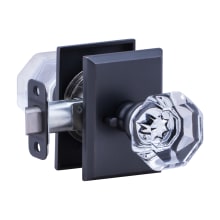 Privacy Door Knob Set with K4 Knob and R2 Rose from the Contemporary Collection