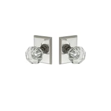 Full Dummy Door Knob Set with K4 Knob and R2 Rose from the Craftsman Collection