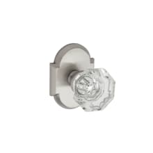 Single Dummy Door Knob Set with K4 Knob and R3 Rose from the Contemporary Collection