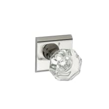 Single Dummy Door Knob Set with K4 Knob and R5 Rose from the Contemporary Collection
