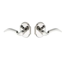 Full Dummy Door Knob Set with L1 Knob and R3 Rose from the French Country Collection
