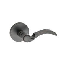 Right Handed Single Dummy Door Knob Set with L1 Knob and R4 Rose from the Contemporary Collection