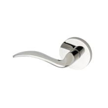 Left Handed Single Dummy Door Knob Set with L2 Knob and R4 Rose from the Contemporary Collection