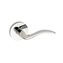 Right Handed Single Dummy Door Knob Set with L2 Knob and R4 Rose from the Contemporary Collection