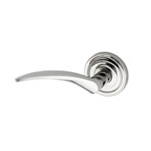 Left Handed Single Dummy Door Knob Set with L3 Knob and R1 Rose from the Contemporary Collection