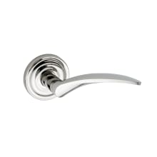 Right Handed Single Dummy Door Knob Set with L3 Knob and R1 Rose from the Contemporary Collection