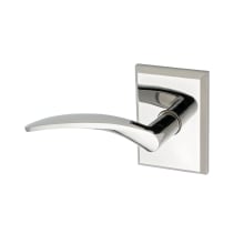 Left Handed Single Dummy Door Knob Set with L3 Knob and R2 Rose from the Contemporary Collection