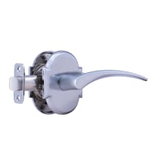 Passage Door Knob Set with L3 Knob and R3 Rose from the Contemporary Collection