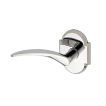 Left Handed Single Dummy Door Knob Set with L3 Knob and R3 Rose from the Contemporary Collection