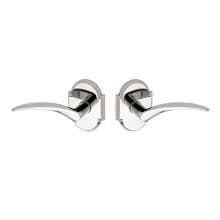 Full Dummy Door Knob Set with L3 Knob and R3 Rose from the Contemporary Collection