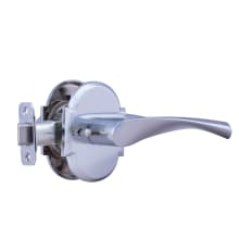 Privacy Door Knob Set with L4 Knob and R3 Rose from the Rustic Collection