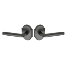 Full Dummy Door Knob Set with L5 Knob and R3 Rose from the Transitional Collection