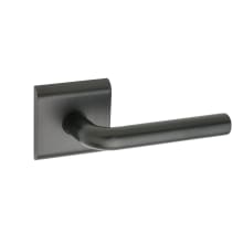 Right Handed Single Dummy Door Knob Set with L5 Knob and R5 Rose from the Transitional Collection