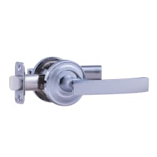 Passage Door Knob Set with L6 Knob and R1 Rose from the Contemporary Collection