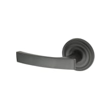 Left Handed Single Dummy Door Knob Set with L6 Knob and R1 Rose from the Contemporary Collection