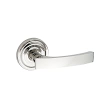 Right Handed Single Dummy Door Knob Set with L6 Knob and R1 Rose from the Contemporary Collection