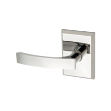Left Handed Single Dummy Door Knob Set with L6 Knob and R2 Rose from the Contemporary Collection
