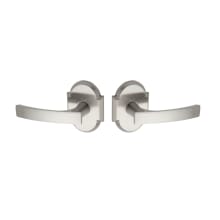 Full Dummy Door Knob Set with L6 Knob and R3 Rose from the Contemporary Collection