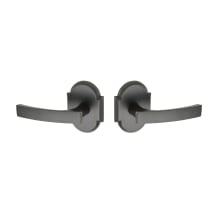 Full Dummy Door Knob Set with L6 Knob and R3 Rose from the Contemporary Collection