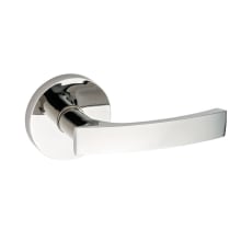 Passage Door Knob Set with L6 Knob and R4 Rose from the Contemporary Collection