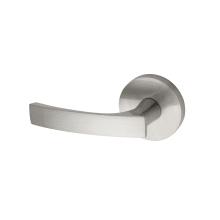 Left Handed Single Dummy Door Knob Set with L6 Knob and R4 Rose from the Contemporary Collection