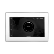 iSteamX Steam Shower Touch Control Unit with Aroma Glass SteamHead