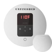 iTempo Digital Steam Shower Control Unit with Round Steamhead