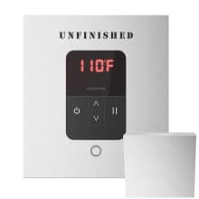 iTempo Digital Steam Shower Control Unit with Square Steamhead