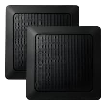 Music Therapy Square Steam Shower Speakers - Set of 2