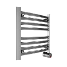 Broadway 8-Bar Wall Mounted Electric Towel Warmer with Digital Timer