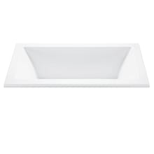 Madelyn 2 66" Undermount DoloMatte Elite Air Tub with Center Drain