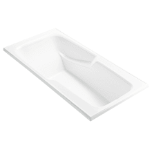 Wyndham 4 71" Drop-In Acrylic Aria Elite Tub with Reversible Drain and Overflow