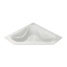 Cayman 3 66" Drop In Acrylic Air Elite Tub with Center Drain and Overflow