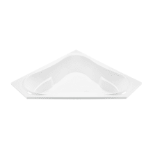 Cayman 5 72" Drop In Acrylic Air Elite Tub with Center Drain and Overflow