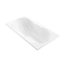Reflection 2 66" Drop-In Acrylic Aria Elite Tub with Reversible Drain and Overflow