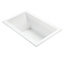 Andrea 11 60" Drop In DoloMatte Elite Ultra Air Whirlpool Tub with Left or Right Drain