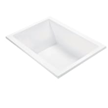 Andrea 12 60" Drop In DoloMatte Elite Air / Whirlpool Tub with Left or Right Drain