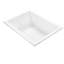 Andrea 12 60" Drop In DoloMatte Elite Ultra Air Whirlpool Tub with Left or Right Drain