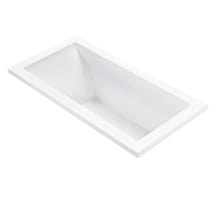 Andrea 15 60" Drop In DoloMatte Elite Air / Whirlpool Tub with Left or Right Drain