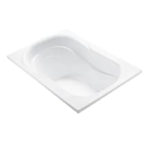 Reflection 3 60" Drop In DoloMatte Elite Microbubbles Air Tub with Left or Right Drain