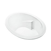 Adena 6 60" Drop In Acrylic Air Bath and Stream Bath Tub with Reversible Drain and Overflow