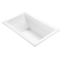 Basics 60" Drop In Acrylic Air Tub with Rear Drain