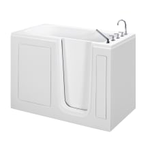 Basics 52"Walk-In Acrylic Soaking Tub with Rear Drain