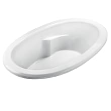 Basics 69" Drop In Acrylic Whirlpool Tub with Rear Drain