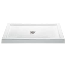 65-7/8" x 42" Shower Base with Single Threshold and Center Drain