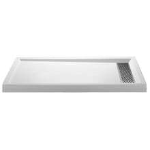 71-3/4" x 36" Shower Base with Single Threshold and Right Drain