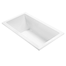 Undermount Acrylic Soaking Tub with Drain