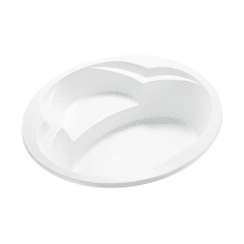 Rendezvous 1 69" Drop-In Acrylic Whirlpool Tub with Center Drain and Overflow